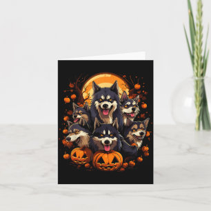 Halloween Dogs T-Shirt2 Card