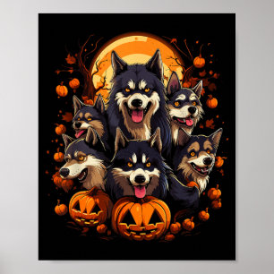 Halloween Dogs T-Shirt2 Poster
