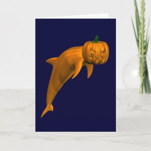 Halloween Dolphin Card