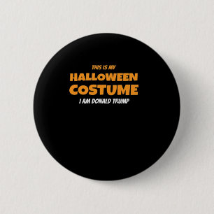 Halloween Donald Costume Trumpkin Ideas Classic 6 Cm Round Badge