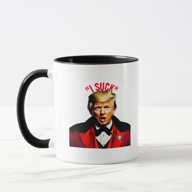 Halloween Donald  Funny Anti- Political Mug (Left)