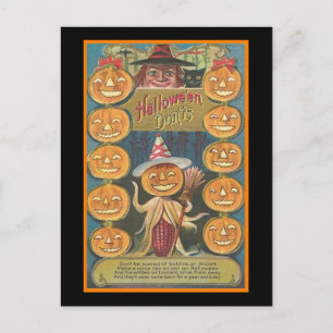 Halloween Donts Postcard