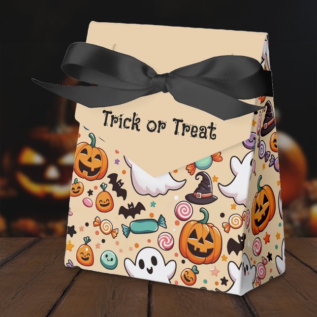 Halloween Doodles Favour Box (Creator Uploaded)