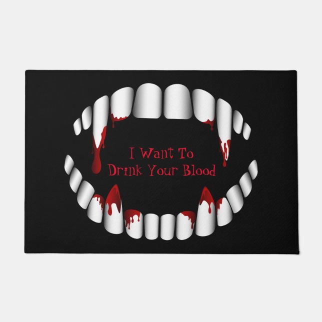 Halloween Door Mat (Front)