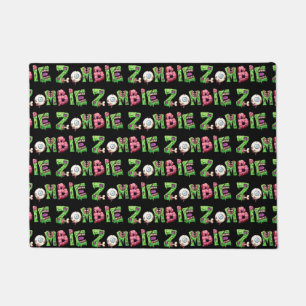 Halloween Door Mat-Zombie Doormat