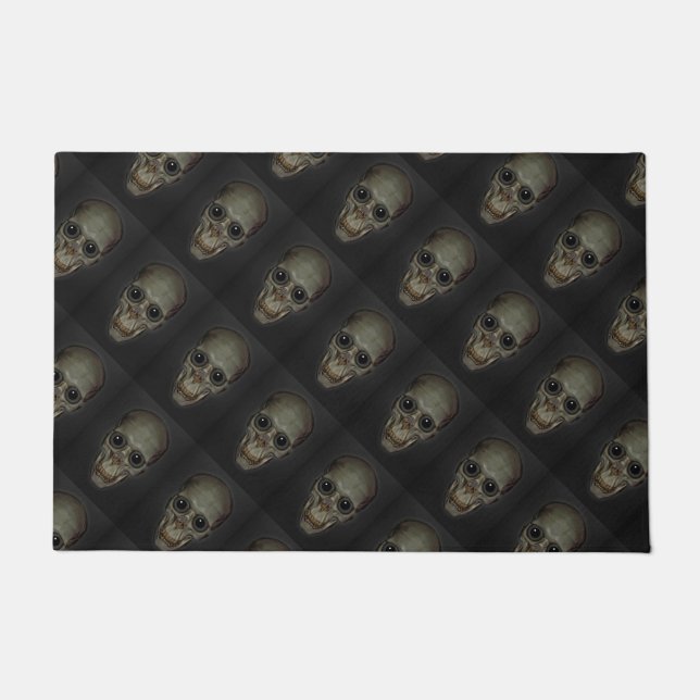Halloween Door/Welcome Mat/Skull Doormat (Front)