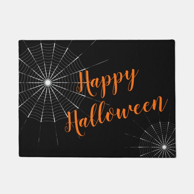 Halloween Doormat-Spider Webs Doormat (Front)
