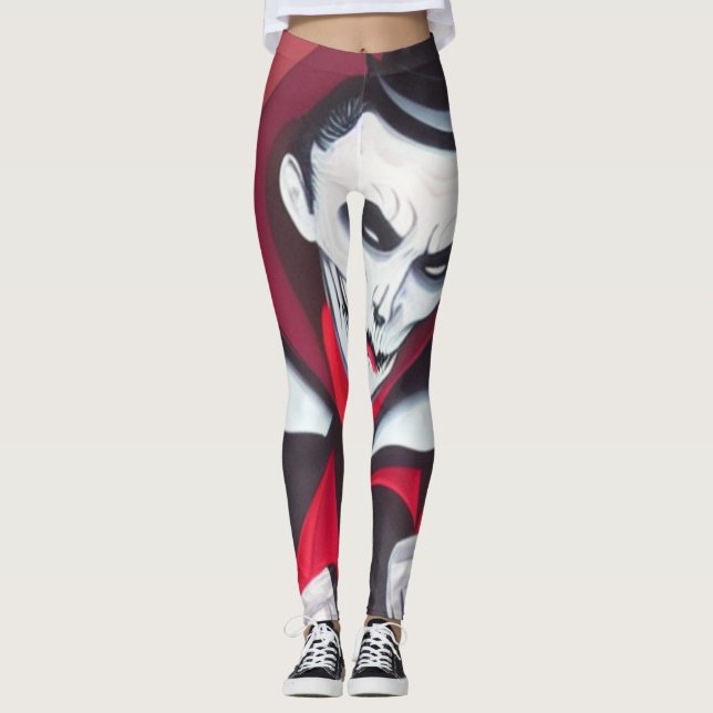 Halloween Dracula Leggings (Front)