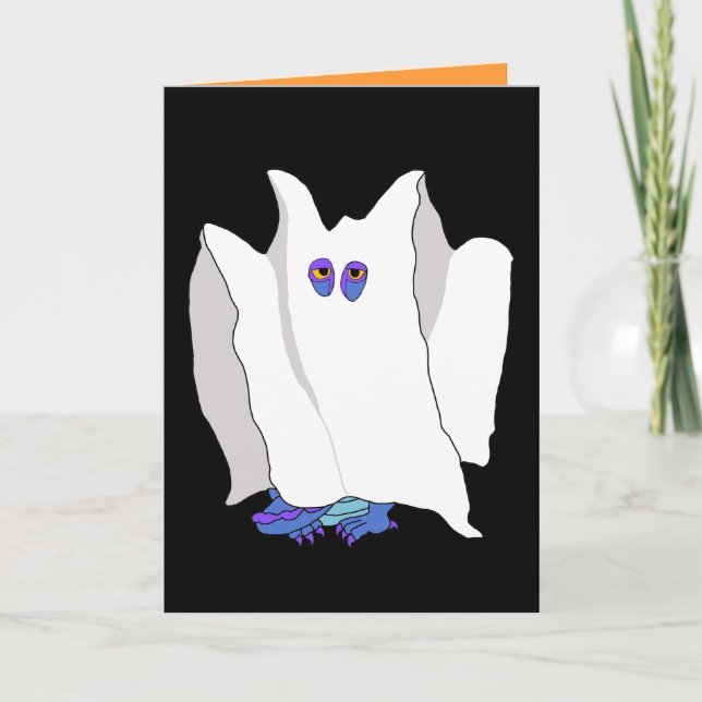 Halloween Dragon card (Front)