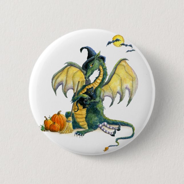 Halloween Dragon pin (Front)