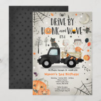 Halloween Drive By Birthday Party Parade