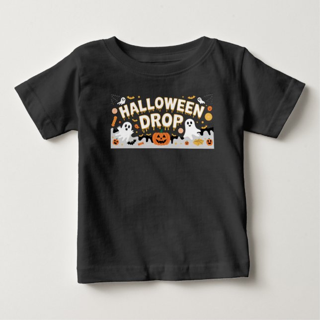 Halloween Drop Baby T-Shirt (Front)