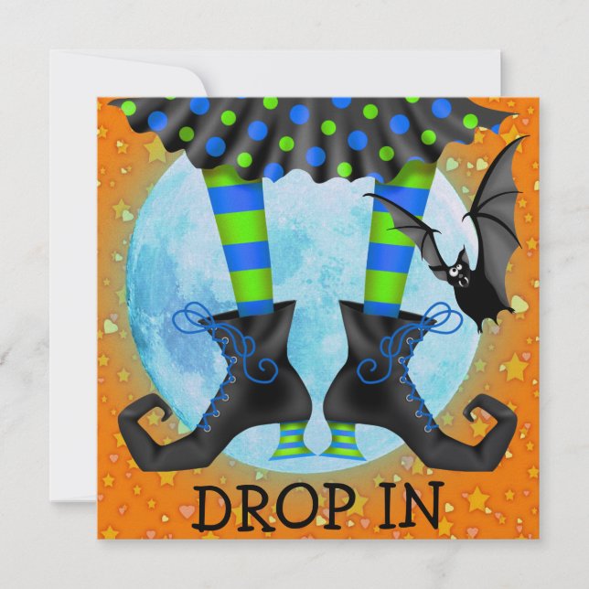 Halloween Drop In - SRF Invitation (Front)