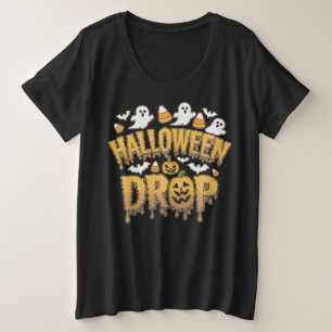 Halloween Drop Plus Size T-Shirt