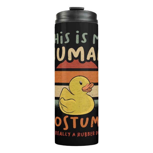 Halloween Duck Thermal Tumbler (Front)