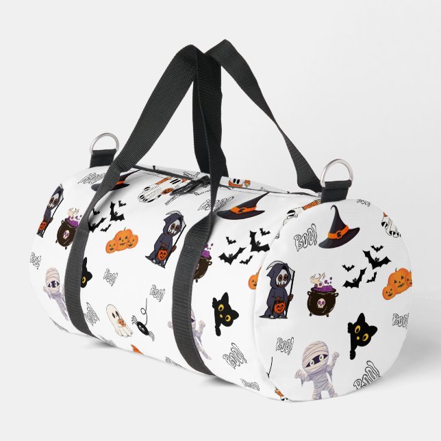 Halloween Duffle Bag (Left Corner)