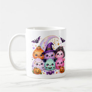 Halloween Dumpling Squishies Viral Kawaii Pumpkin Coffee Mug
