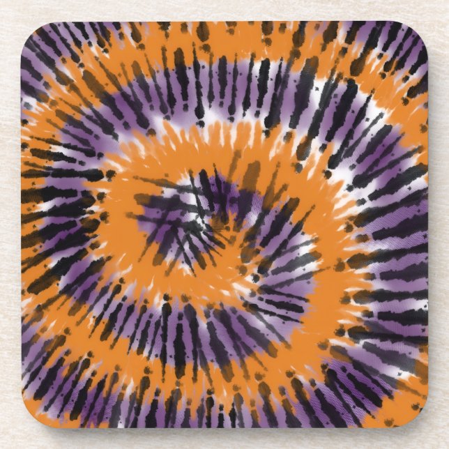 Halloween dyed Coaster (Front)