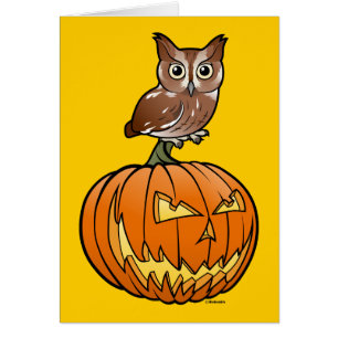 Halloween Eastern Screech Owl