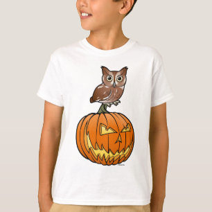 Halloween Eastern Screech Owl T-Shirt