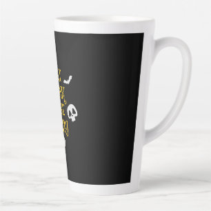Halloween Eat Drink and Be Scary Birthday Latte Mug