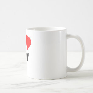 Halloween Emoji Costume Cute Heart Eyes Face Coffee Mug