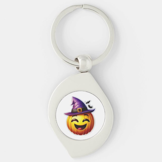 HALLOWEEN EMOJI KEY RING (Front)