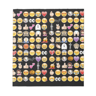 halloween emoji notepad