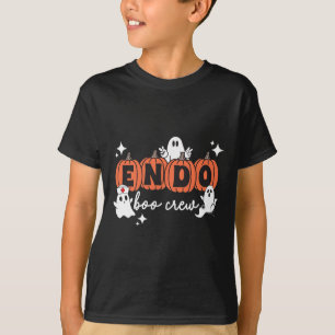 Halloween Endo Crew Ghosts Pumpkin Endo Nurse Squa T-Shirt