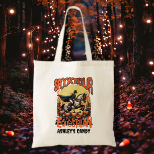 Halloween Equestrian Tote Bag