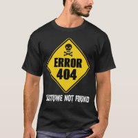 Halloween Error 404 Costume Not Found