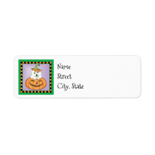 Halloween Eskie Label