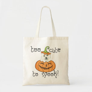 Halloween Eskie Tote Bag