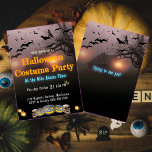 Halloween Event Haunted House Pumpkin Adult Party Invitation<br><div class="desc">Celebrate Halloween in style this year with these trendy invitations. The design is easy to personalise with your special event,   with illustrations featuring  card with pumpkins,  haunted house,  skulls and bats.
Invitation Template Printable Halloween</div>