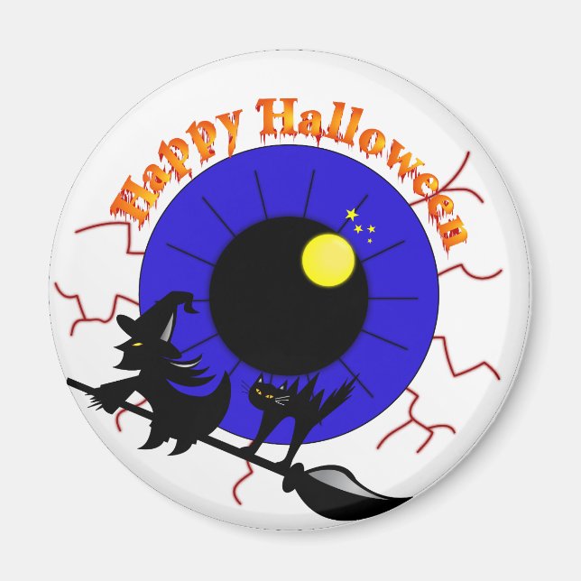 Halloween Eyeball Magnet (Front)