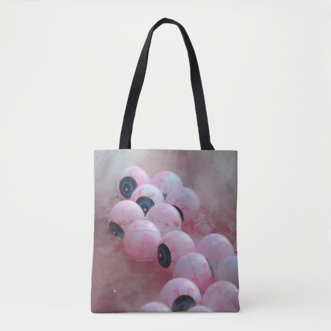 Halloween Eyeball Soup Tote Bag (Front)