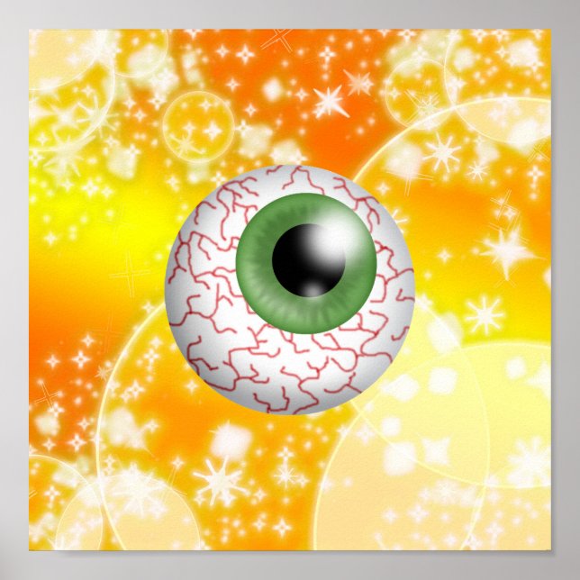 Halloween Eyeball - SRF Poster (Front)