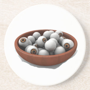 halloween eyeballs coaster