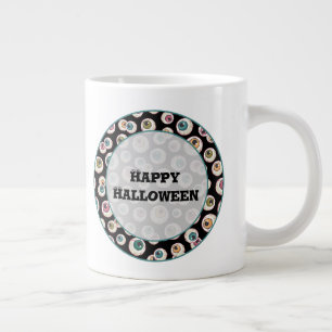 Halloween Eyeballs Large Coffee Mug