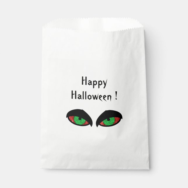 Halloween Eyes Favour Bags (Front)