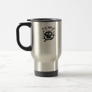 Halloween F-Caw-F Bird Cool Unique Travel Mug