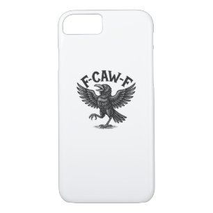 Halloween F-Caw-F Bird Crow Women Men Minimal Clea Case-Mate iPhone Case