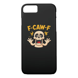Halloween F-Caw-F Skull Case-Mate iPhone Case