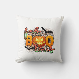 Halloween Fab Boo Lous Birthday Cushion