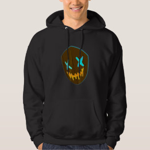 Halloween Face Mask Fun Epic Style Horror Costume Hoodie