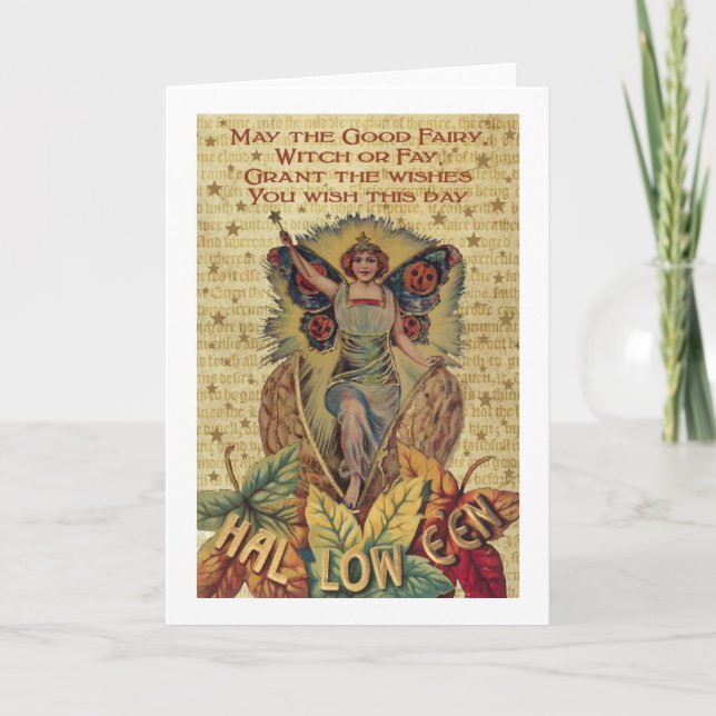 Halloween Fairy Card (Front)
