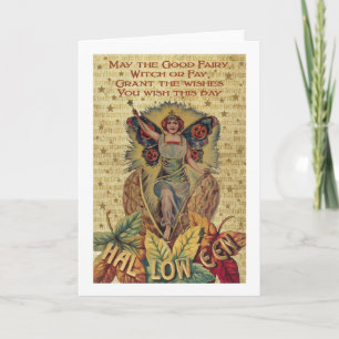 Halloween Fairy Card