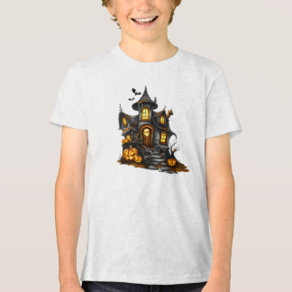halloween fairy fall Tri-Blend shirt