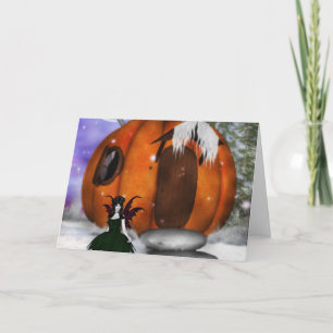 Halloween Fairy Greeting Card