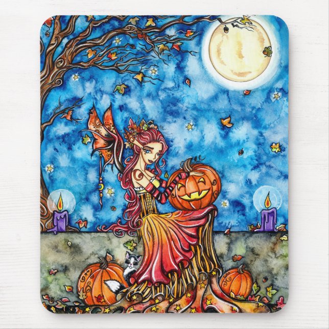 Halloween Fairy Mouse pad (Front)